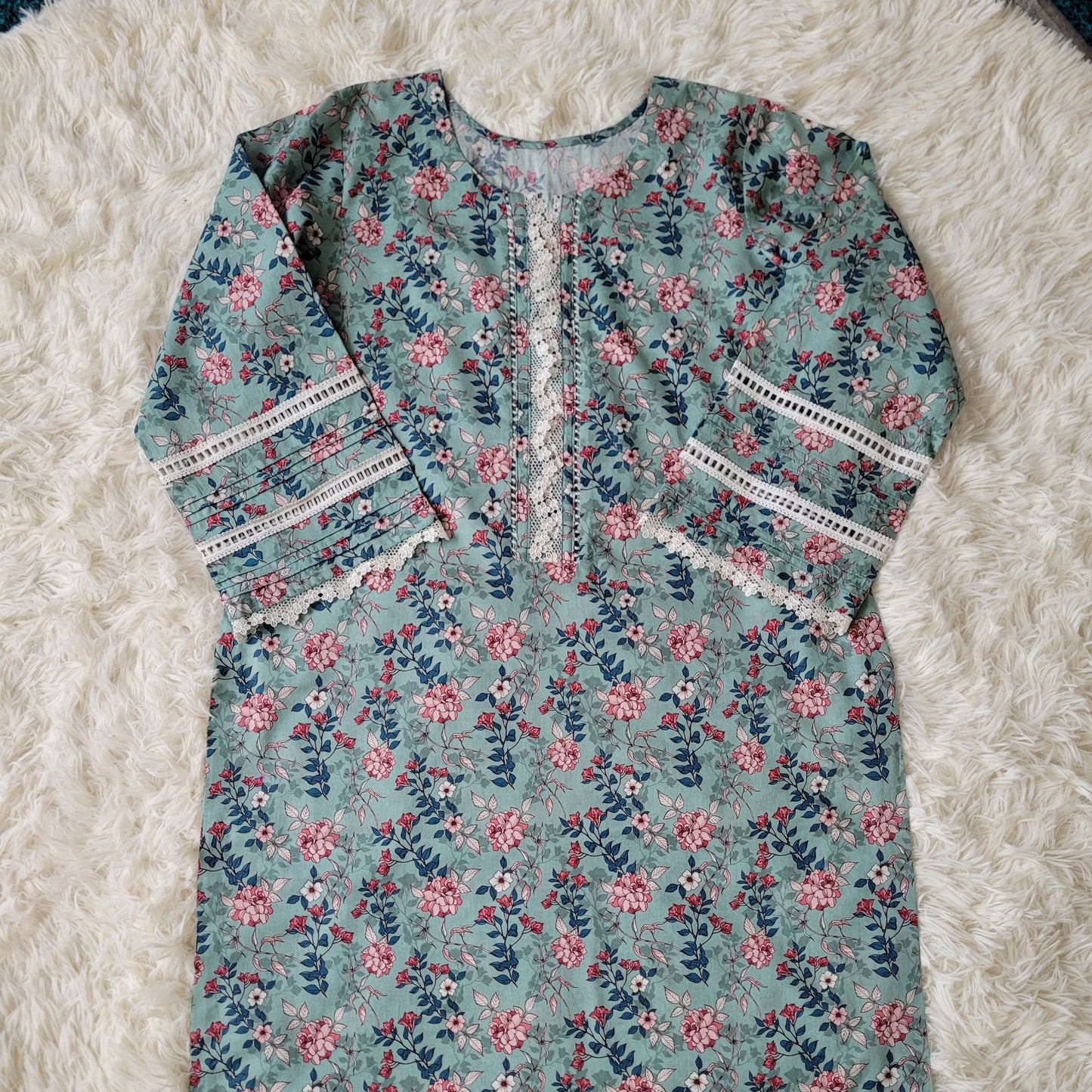 Aqua Floral Harmony Coords