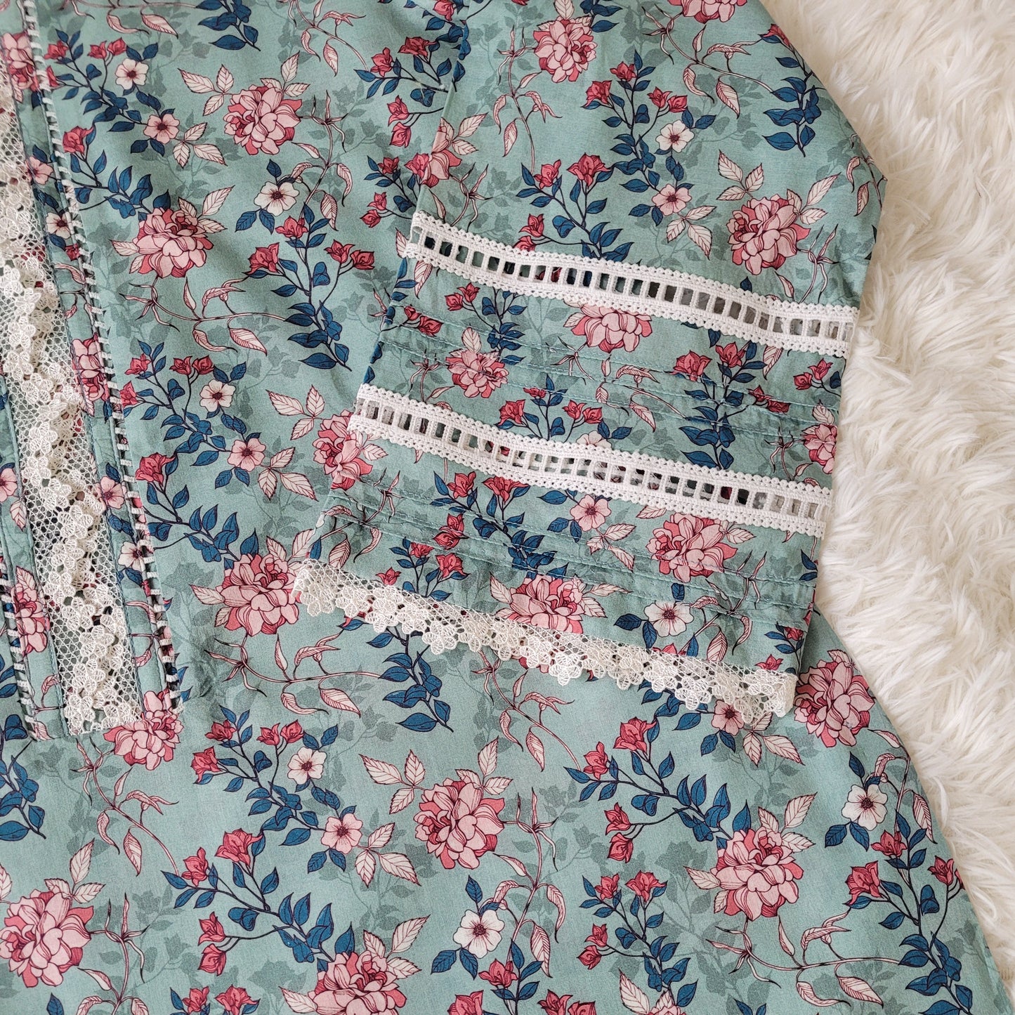 Aqua Floral Harmony Coords
