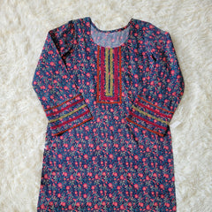 Midnight Bloom Printed Lawn Coords