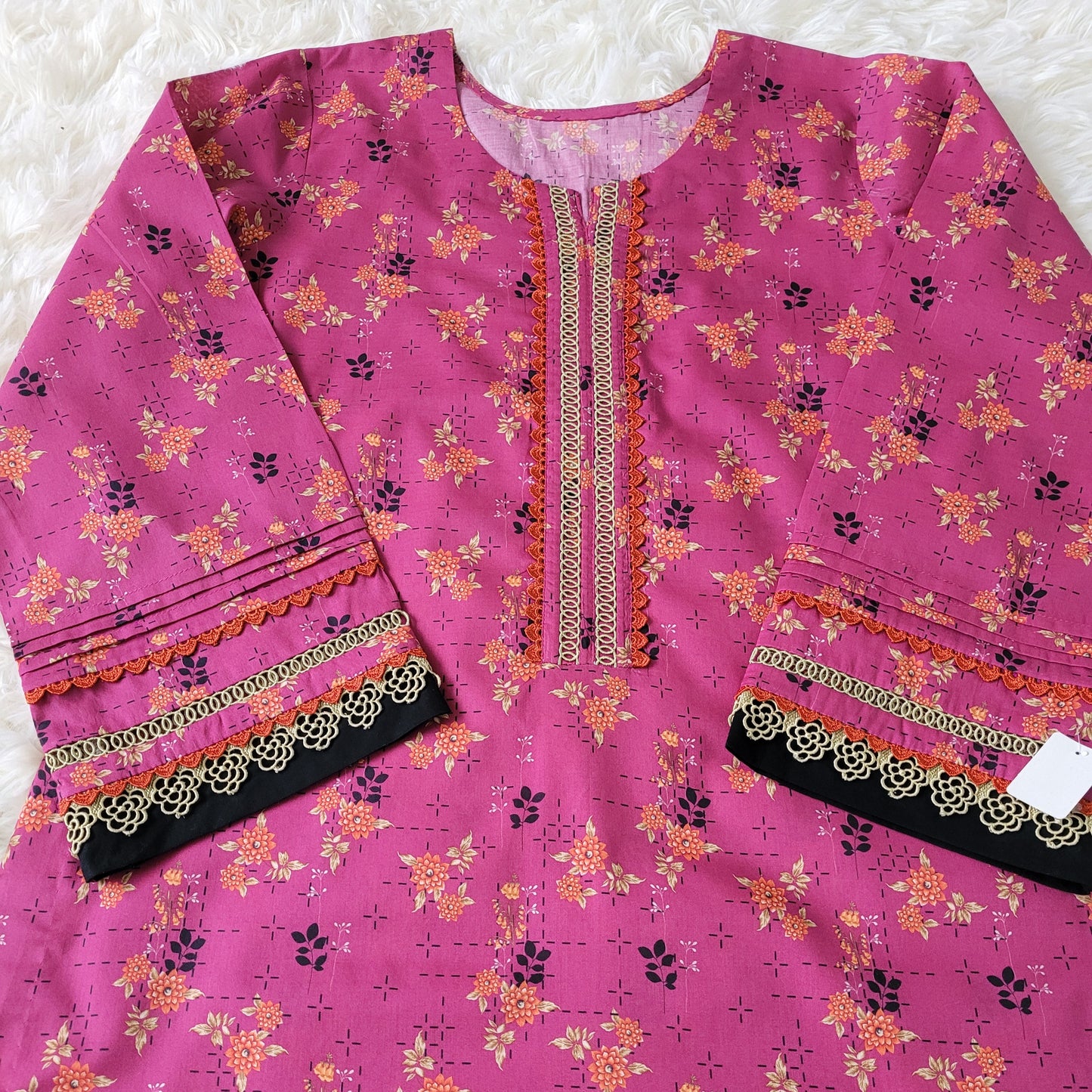 Fuchsia Floral Print Coords