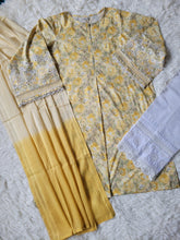 Baroque Golden Garden Embroidered Printed Lawn Suit with Sheer Dupatta