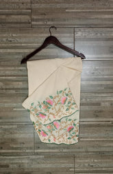 Blushing Lotus Cotton Embroidered Shalwar