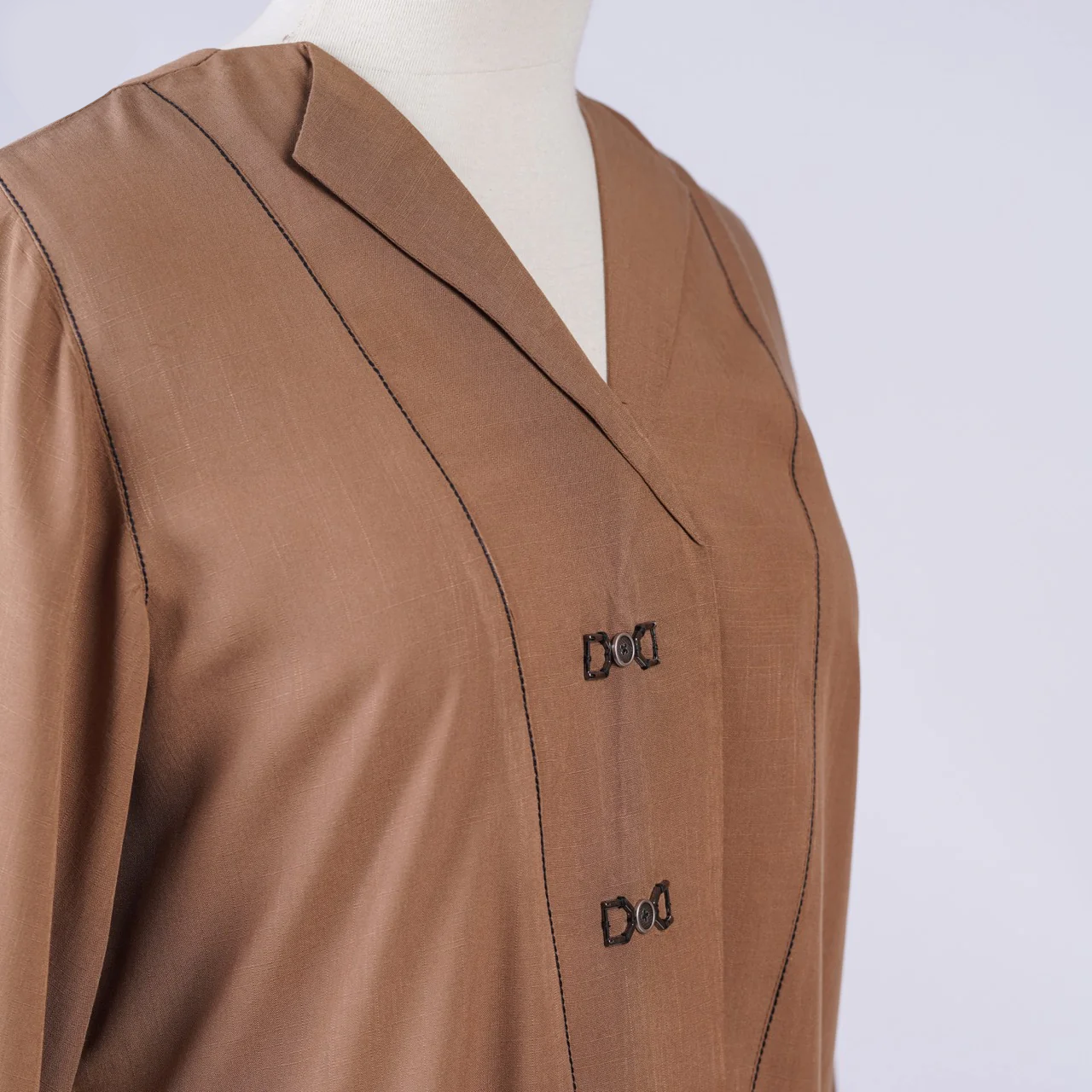 Caramel Chic: Marina Two-Piece Suit