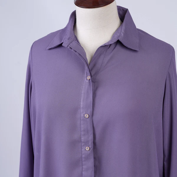 Lilac Flow: Georgette Shirt and Trousers