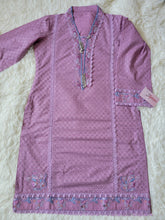Farah Talib Aziz Enchanting Lilac Chikankari Suit with Jacquard Trouser & Pure Chiffon Dupatta