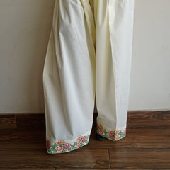 Gulnoor Blooms Embroidered Shalwar