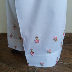Booti Bloom Cotton Embroidered Shalwar