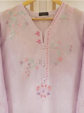 Agha Noor Lavender Jacquard Embroidered Shirt