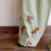 Whisper Mint Blossom Embroidered Shalwar