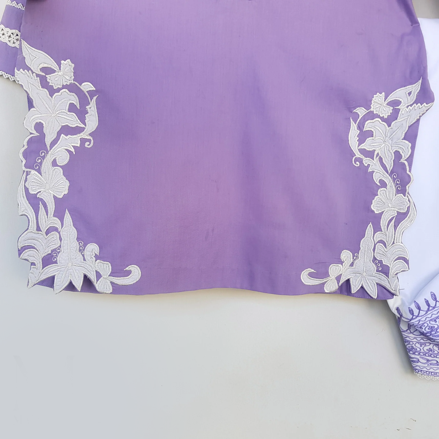 Lavender Lace Grace Cotton Set