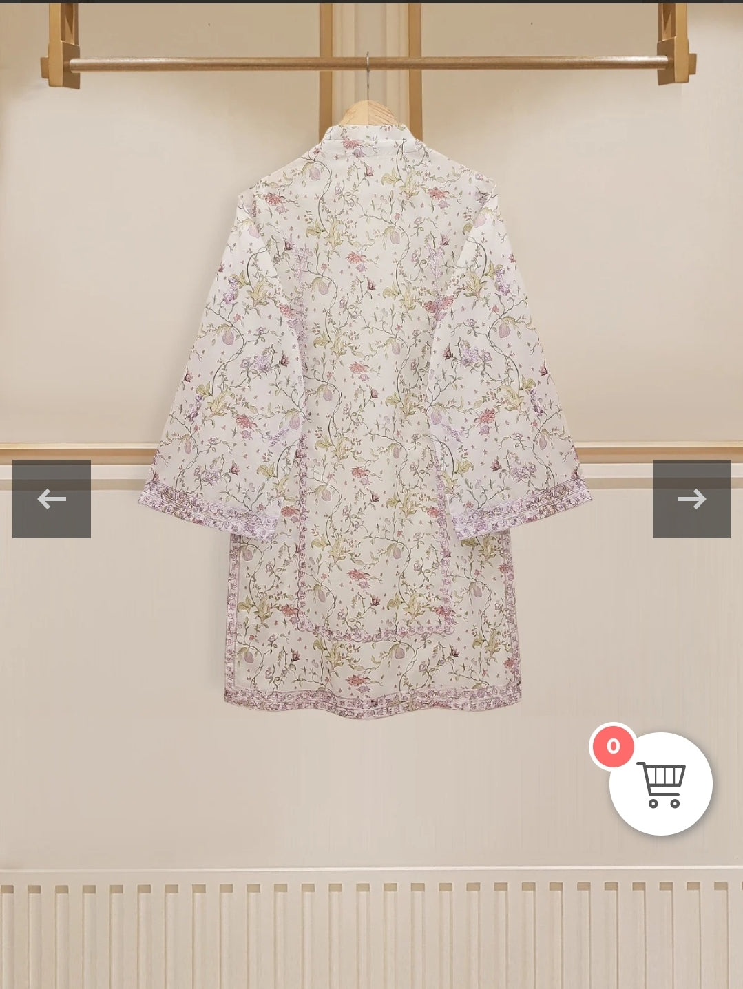 Aqua Dream: Embroidered Two-Piece Suit