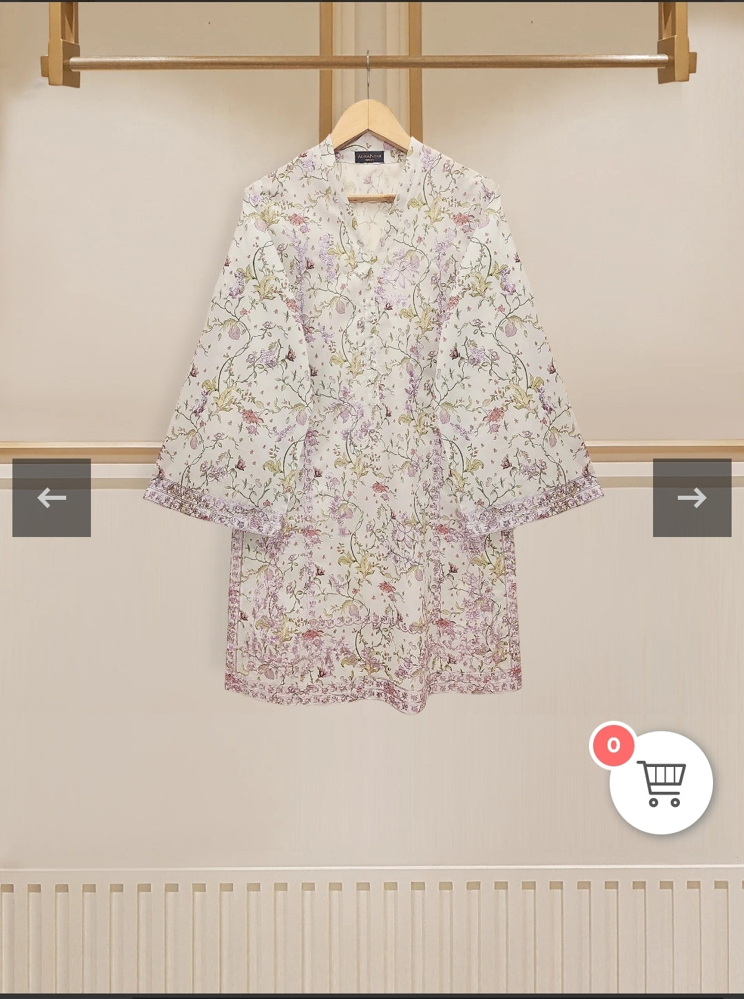 Aqua Dream: Embroidered Two-Piece Suit