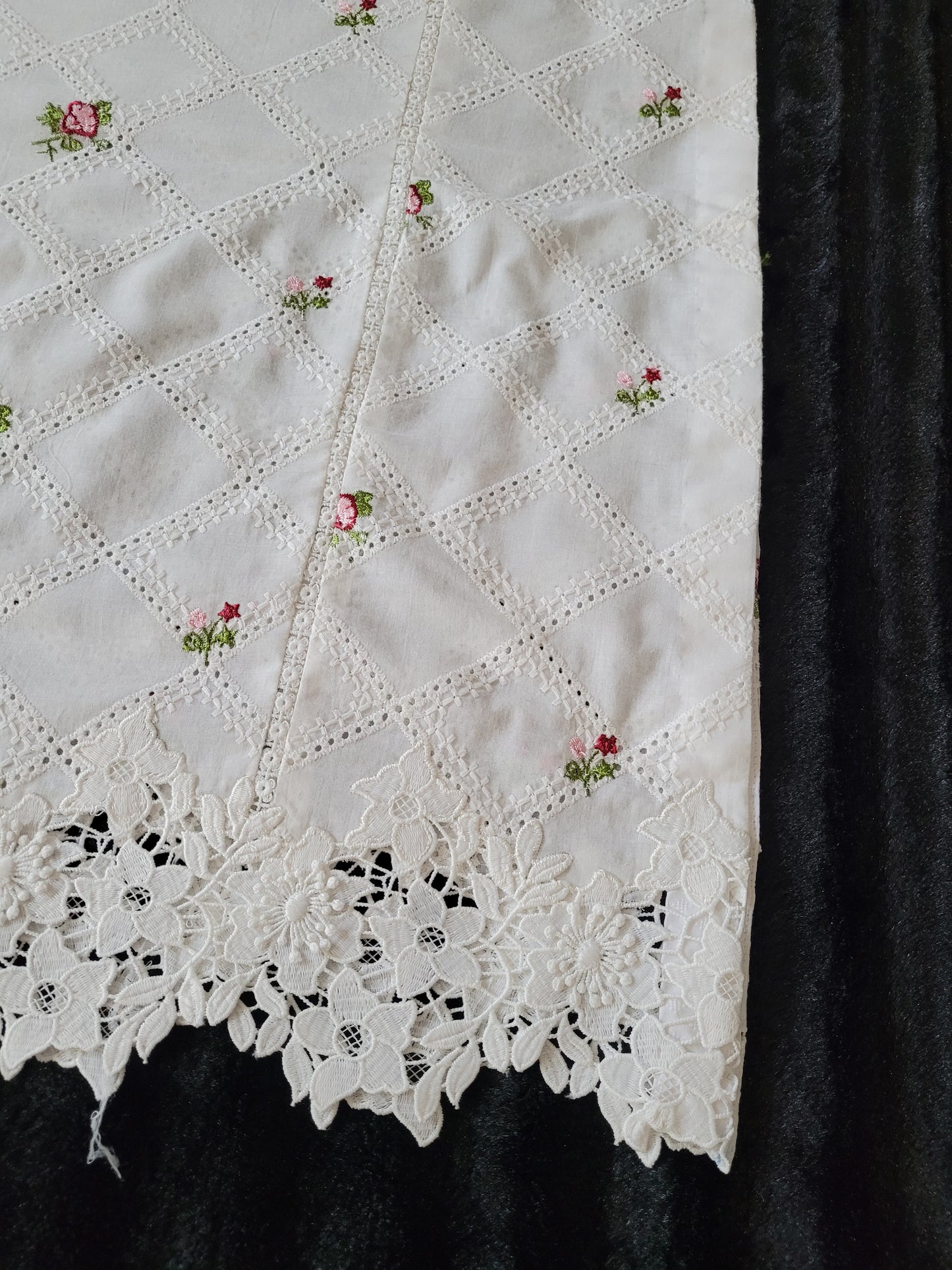 Pristine White Chikankari Lawn Suit with Chiffon Dupatta