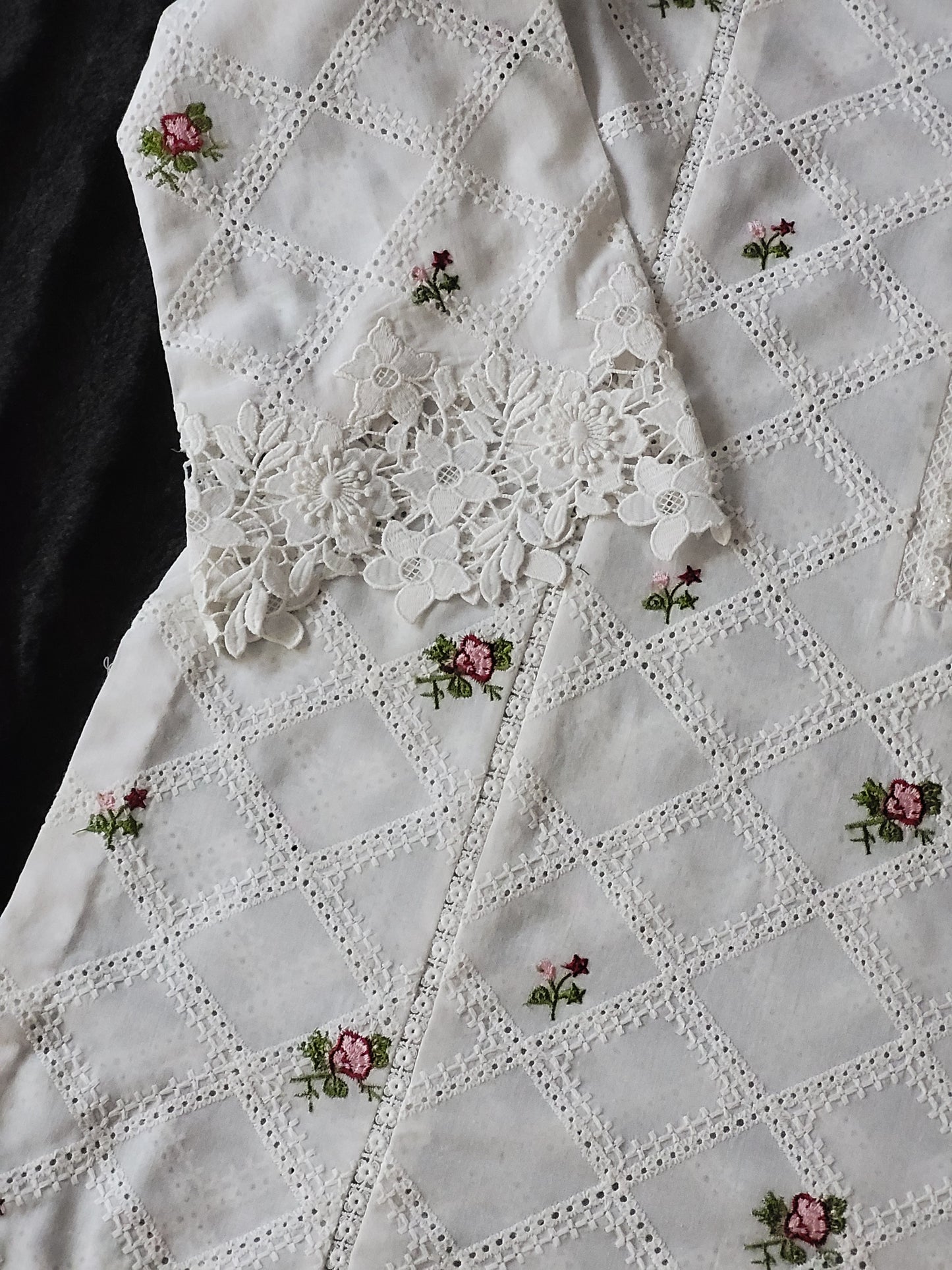 Pristine White Chikankari Lawn Suit with Chiffon Dupatta