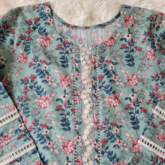 Aqua Floral Harmony Coords