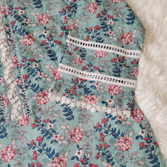 Aqua Floral Harmony Coords