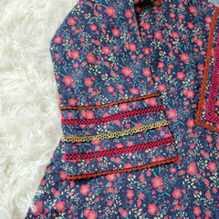 Midnight Bloom Printed Lawn Coords