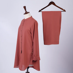 Sienna Breeze: Georgette Two-Piece Set