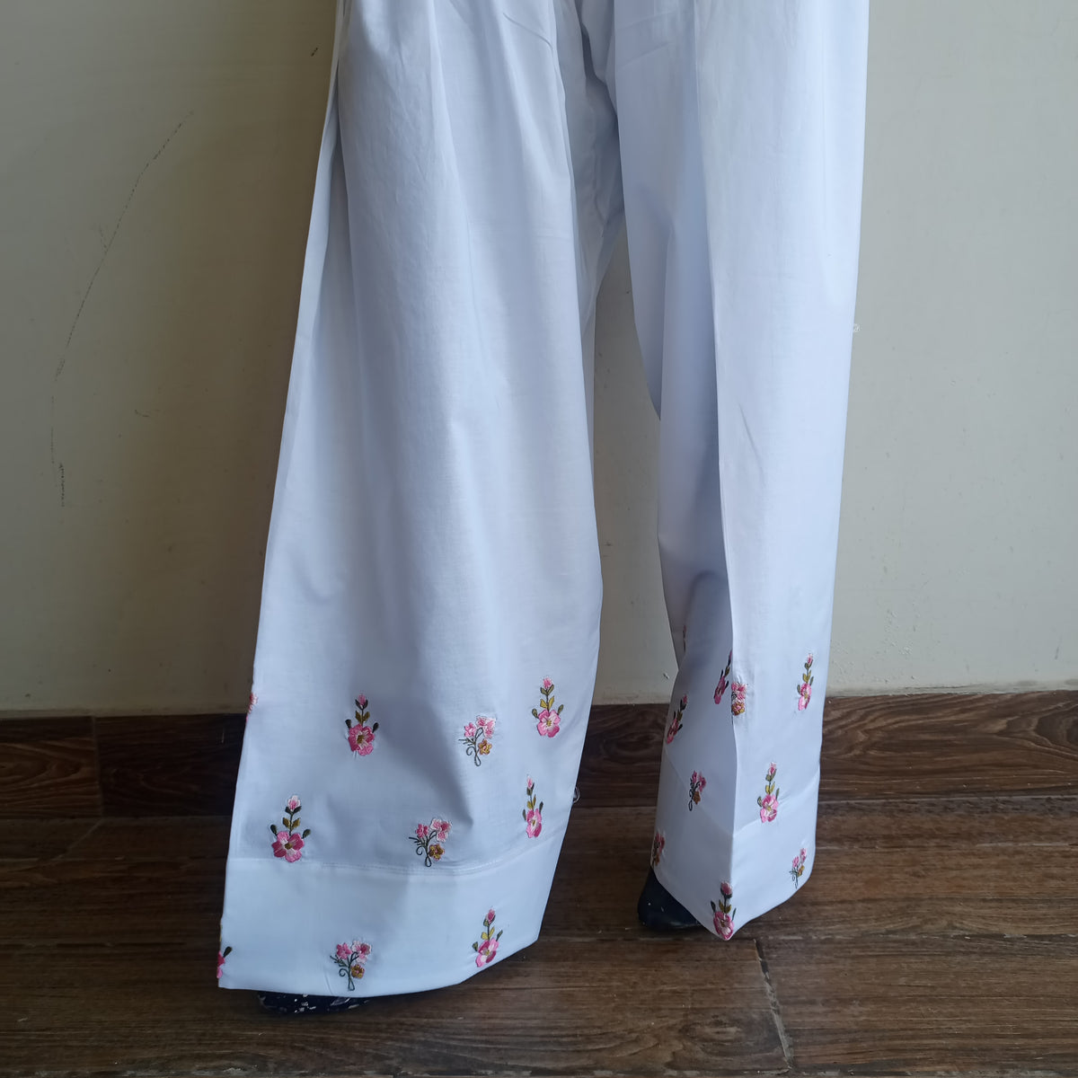 Booti Bloom Cotton Embroidered Shalwar