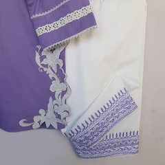 Lavender Lace Grace Cotton Set