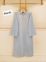 Agha Noor Lavender Whisper: Embroidered Two-Piece Suit