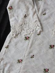 Pristine White Chikankari Lawn Suit with Chiffon Dupatta