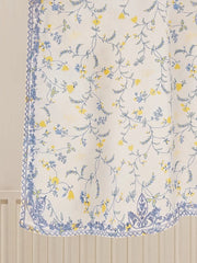 Agha Noor Azure Whisper: Printed & Embroidered White Lawn Shirt and Trouser