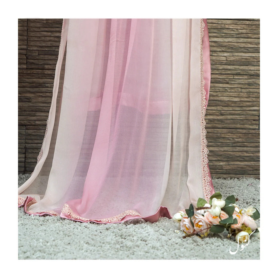 Kanwal Rosewater Delight: Embellished Cotton Net Suit